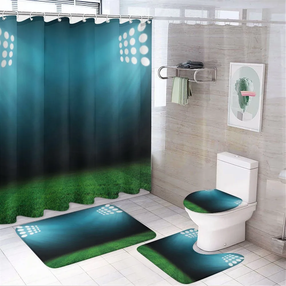 Night at Stadium — 4-Piece Bathroom Set preview