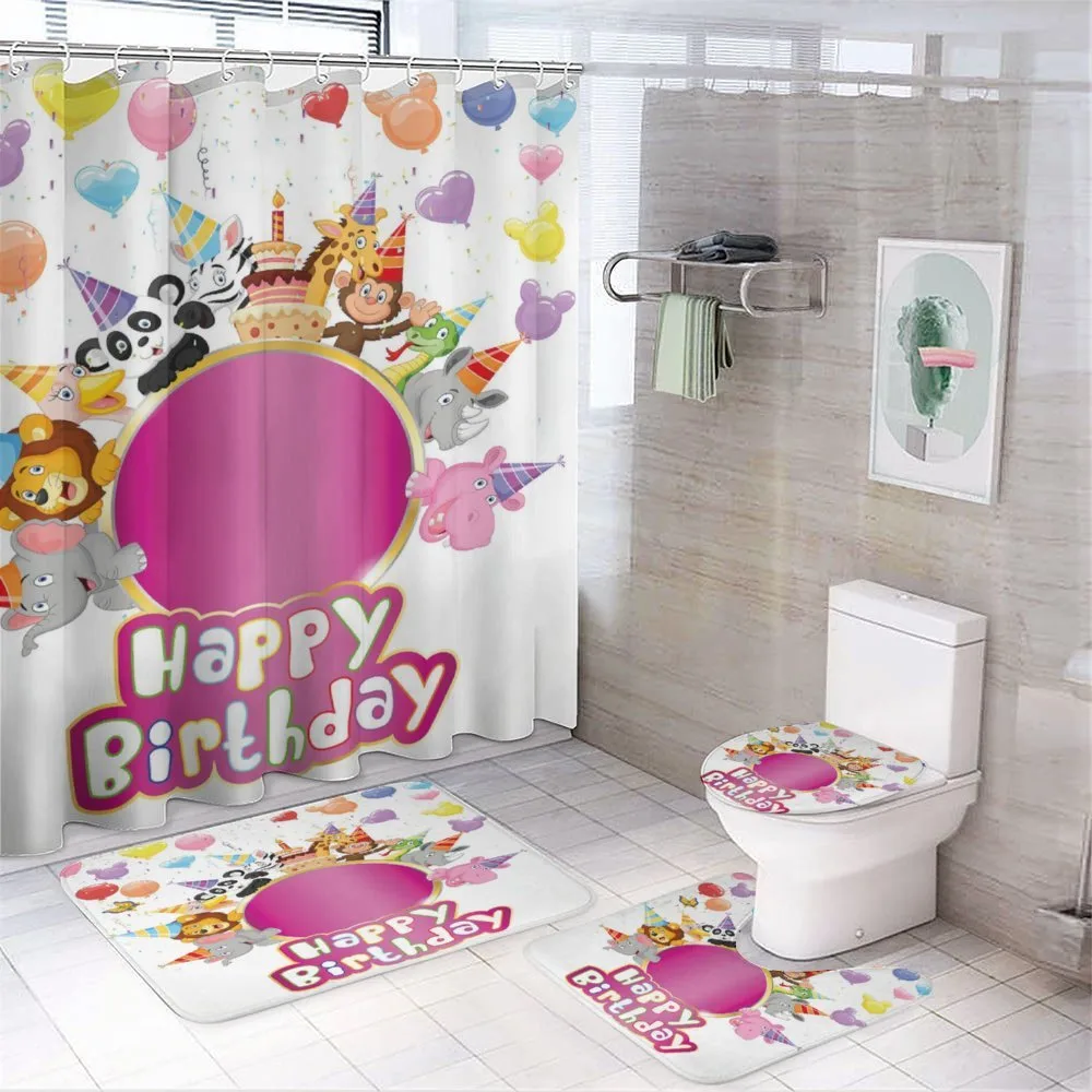Safari Animals Party — 4-Piece Bathroom Set preview