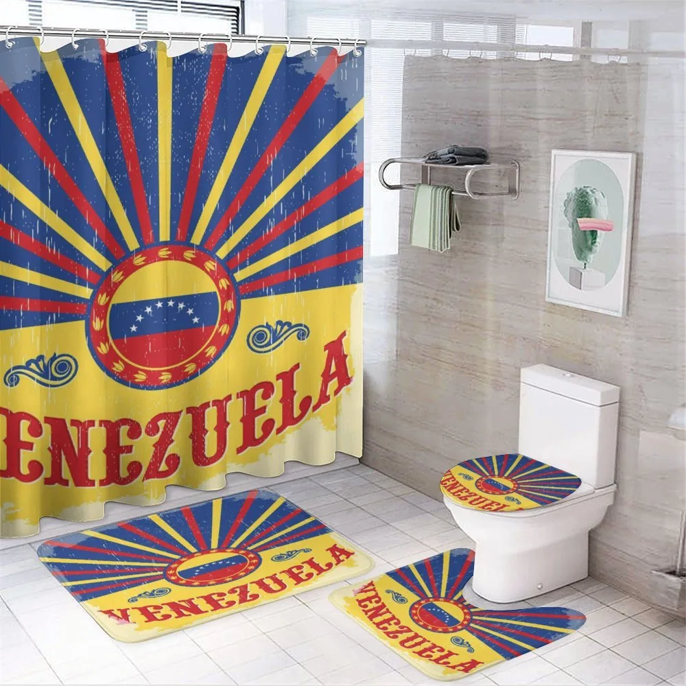 Grunge Sunburst Effect — 4-Piece Bathroom Set preview