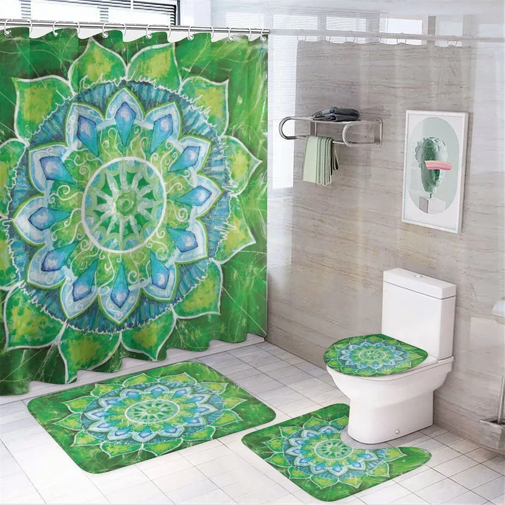 Leaf Forms Nature — 4-Piece Bathroom Set preview