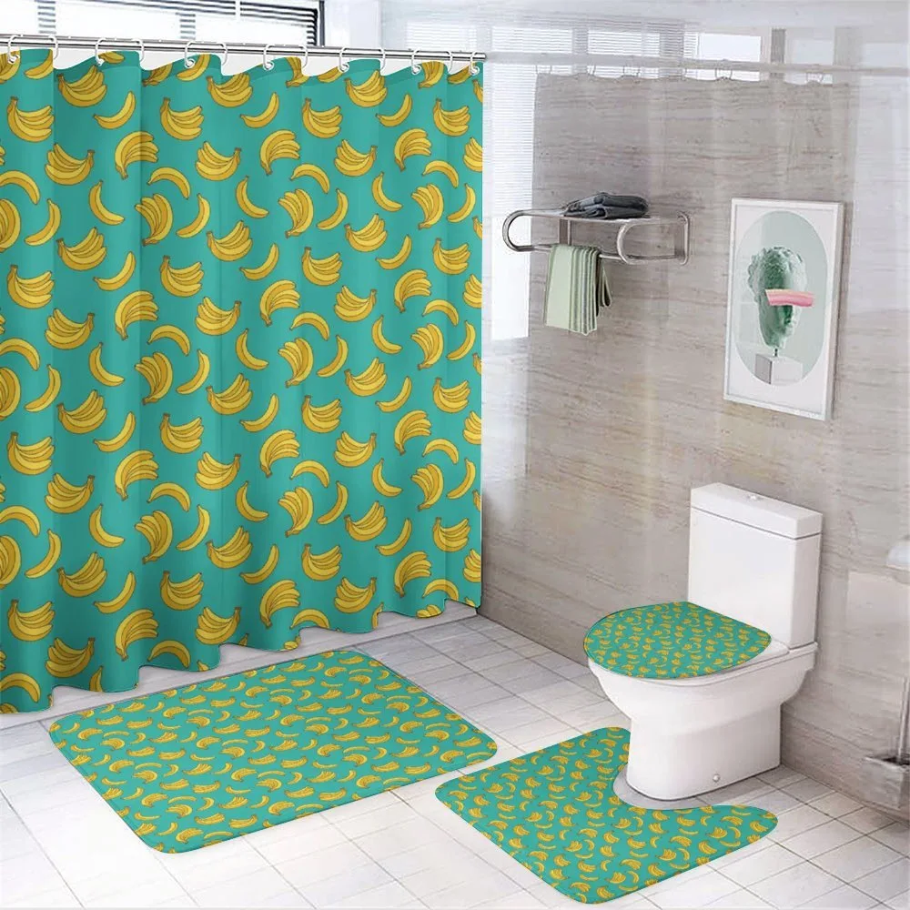 Tropic Fruit Vivid — 4-Piece Bathroom Set preview