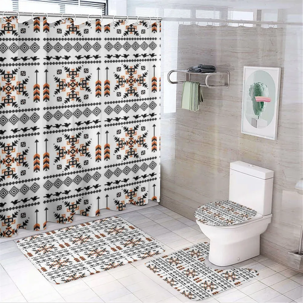 Birds Arrows — 4-Piece Bathroom Set preview