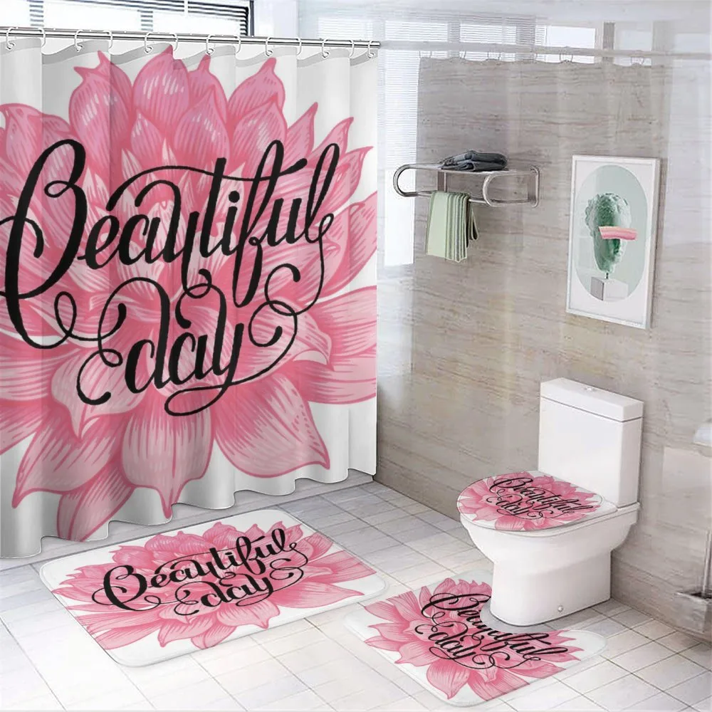 Day on Dahlia — 4-Piece Bathroom Set preview
