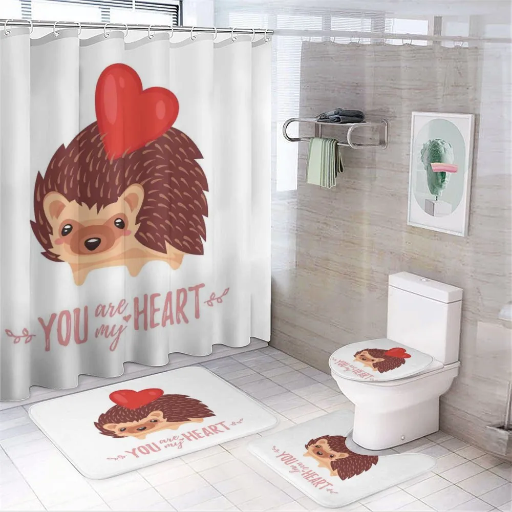 You are My Heart Words — 4-Piece Bathroom Set preview