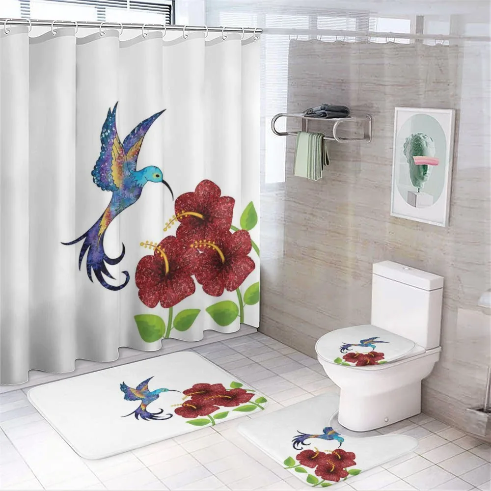 Flower Gardenrt — 4-Piece Bathroom Set preview