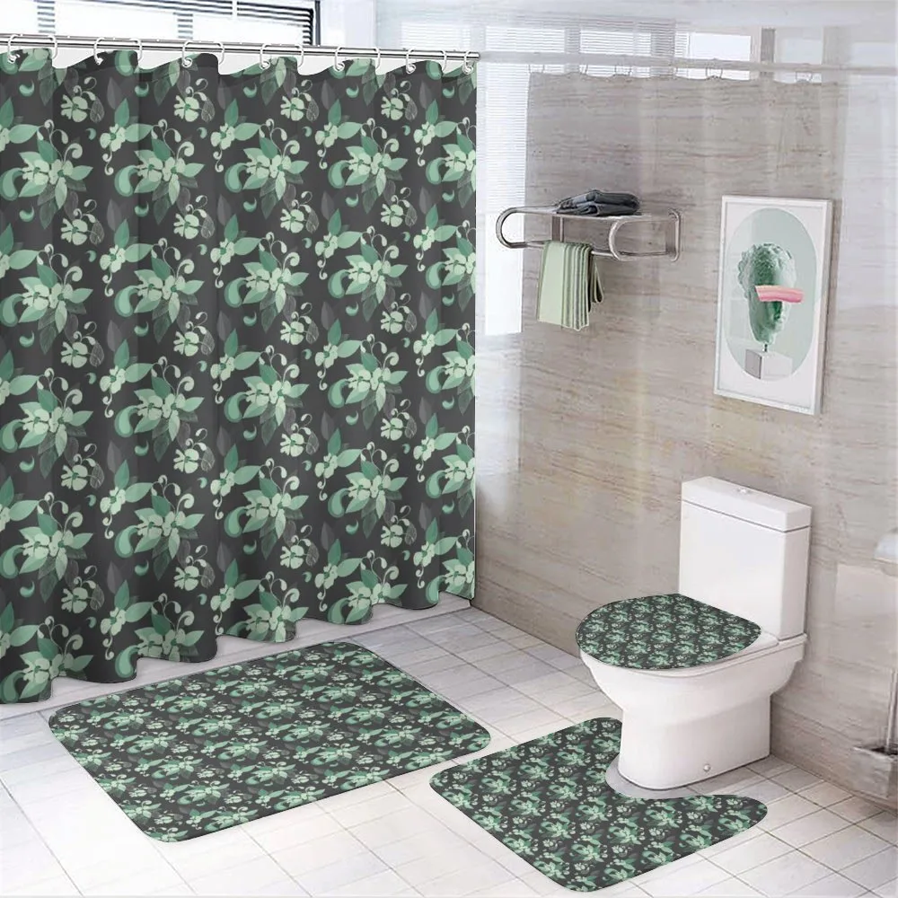 Nostalgic Floral — 4-Piece Bathroom Set preview