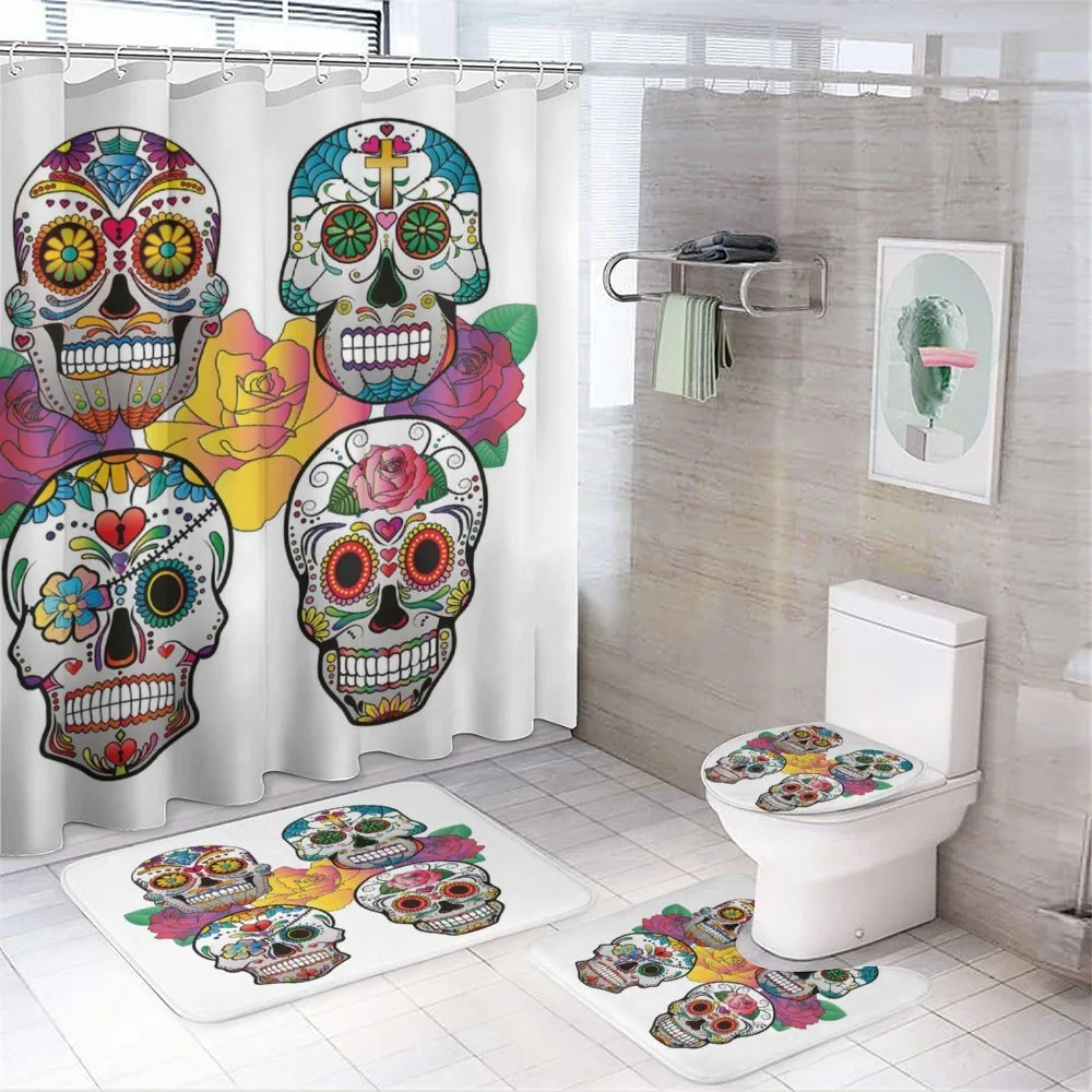 Rich Colors Ornate — 4-Piece Bathroom Set preview