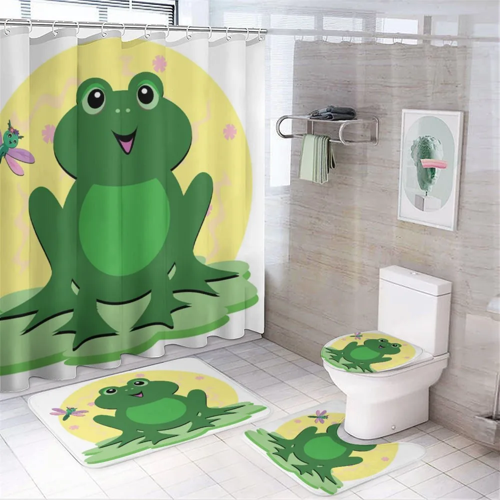 Childish Concept Pond Animal — 4-Piece Bathroom Set preview