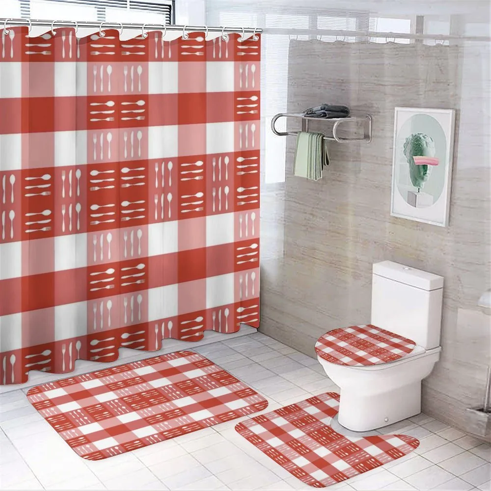 Cutlery Dining Tile — 4-Piece Bathroom Set preview
