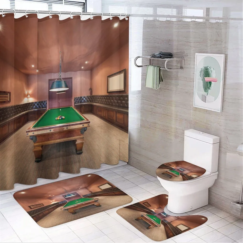 Pool Table Billiard — 4-Piece Bathroom Set preview