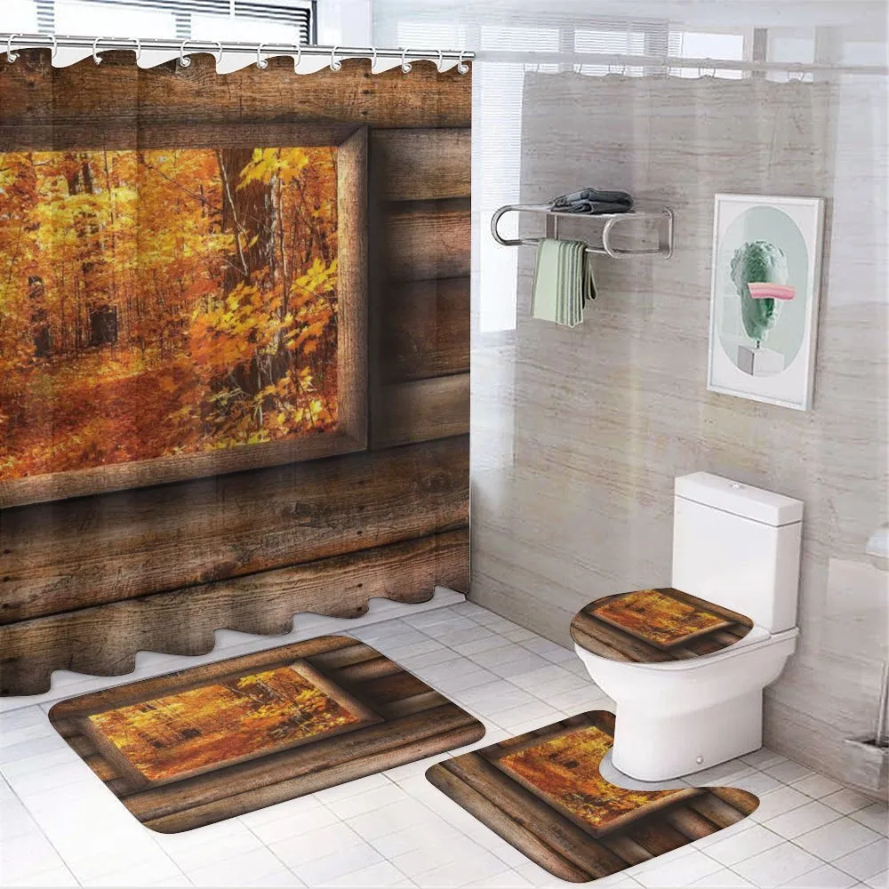 View from Rustic Cottage — 4-Piece Bathroom Set preview