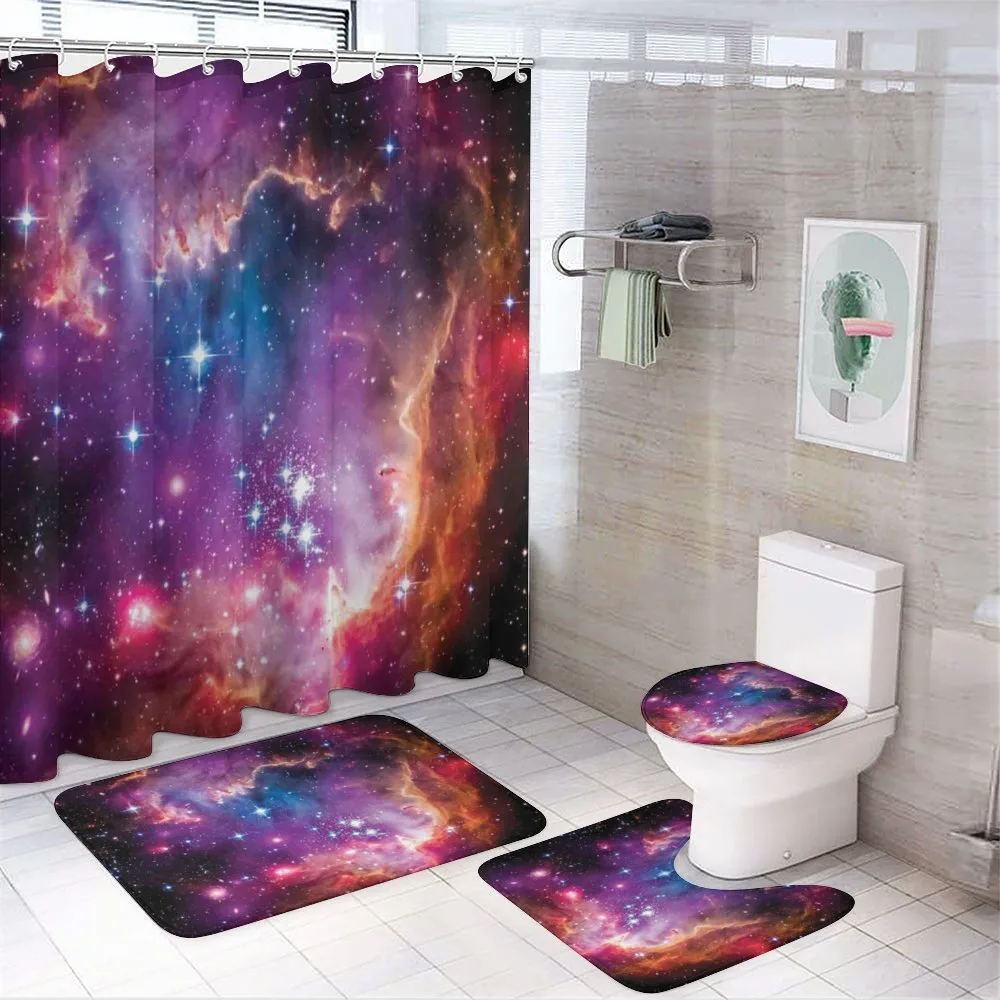 Magellanic Cloud Stars — 4-Piece Bathroom Set preview