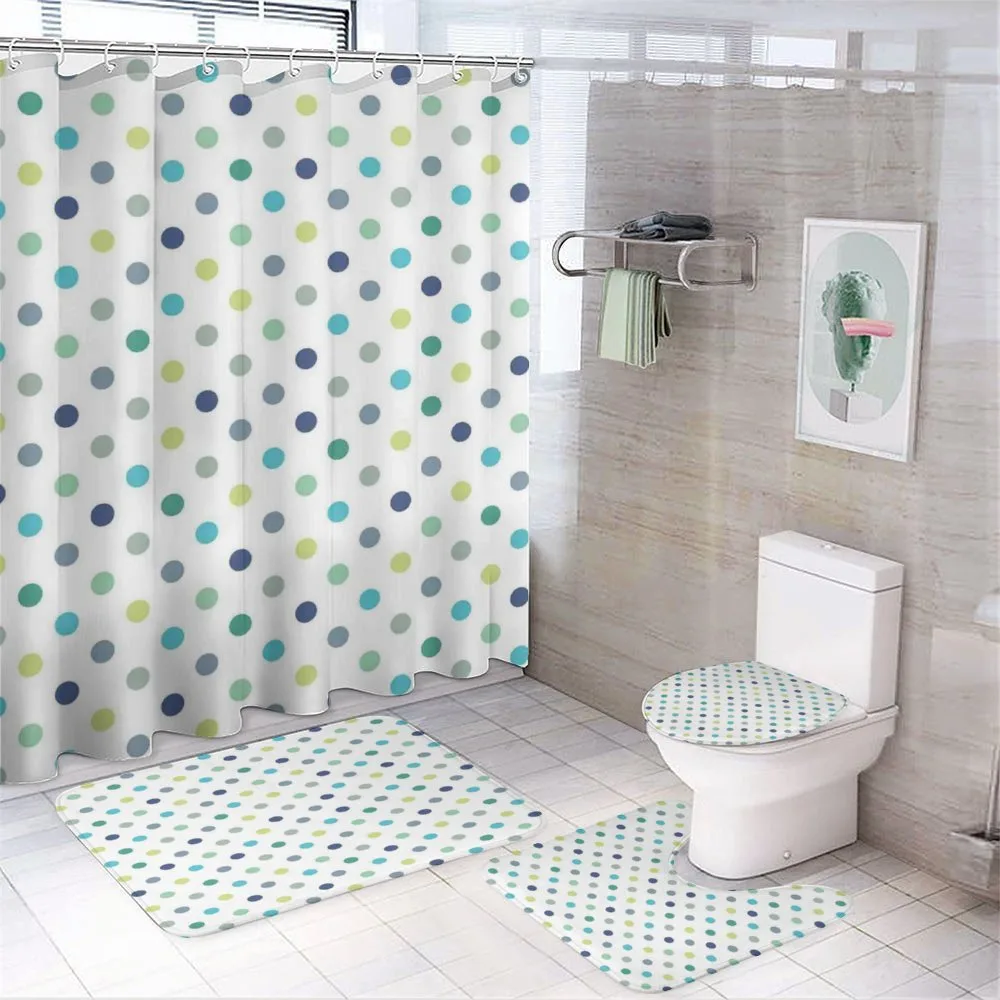 Polka Dots Fashion — 4-Piece Bathroom Set preview