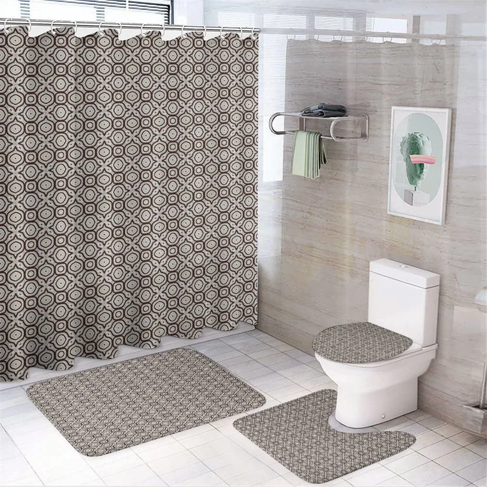Symmetric Ornament — 4-Piece Bathroom Set preview