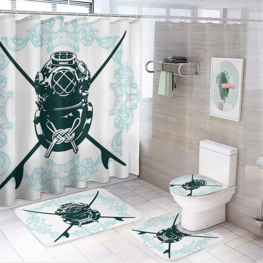 Odd Myst Surf Sign — 4-Piece Bathroom Set preview