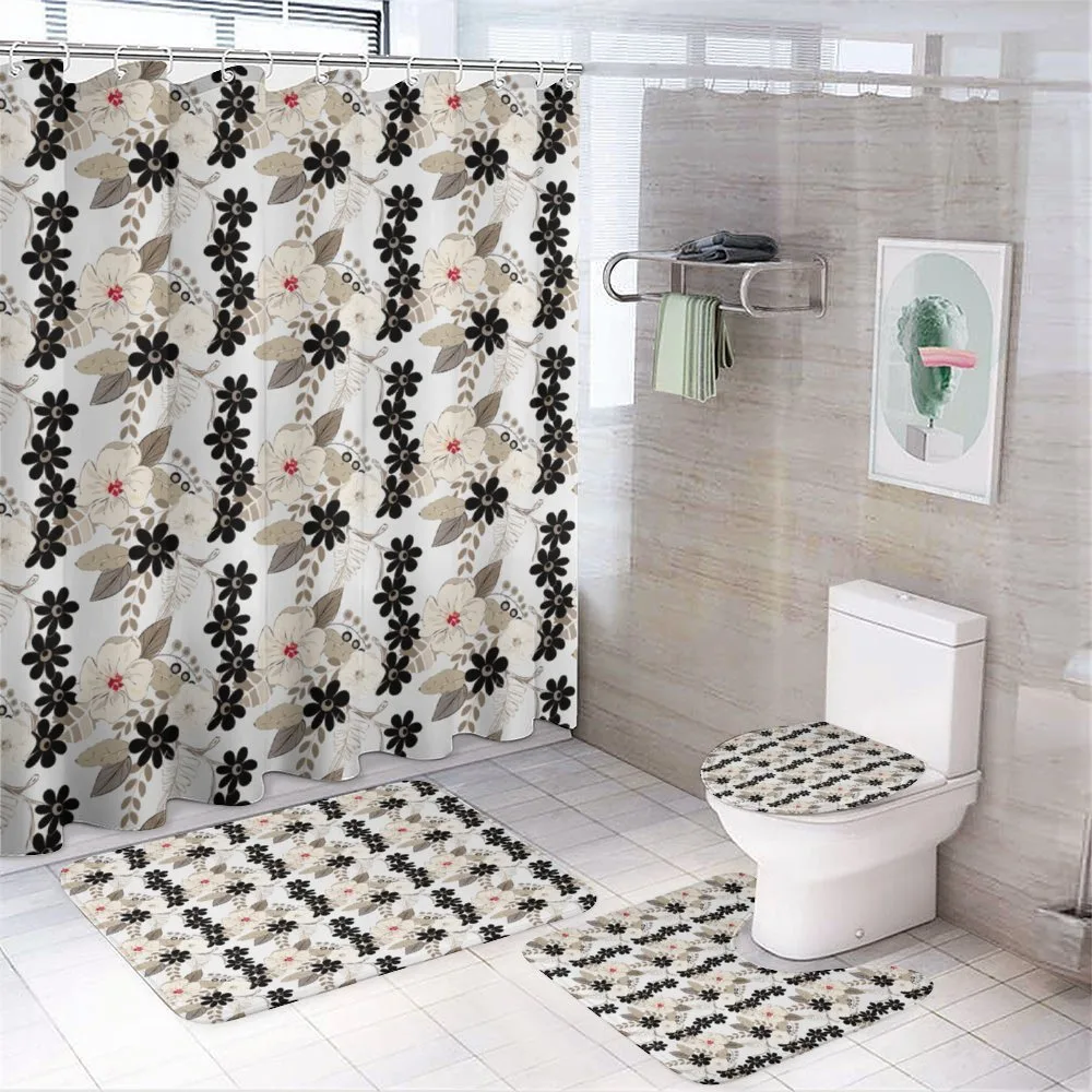 Exotic Tropical Petals — 4-Piece Bathroom Set preview