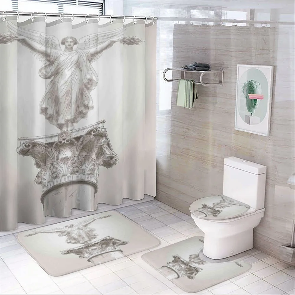 Angel Greek Myth Muse — 4-Piece Bathroom Set preview