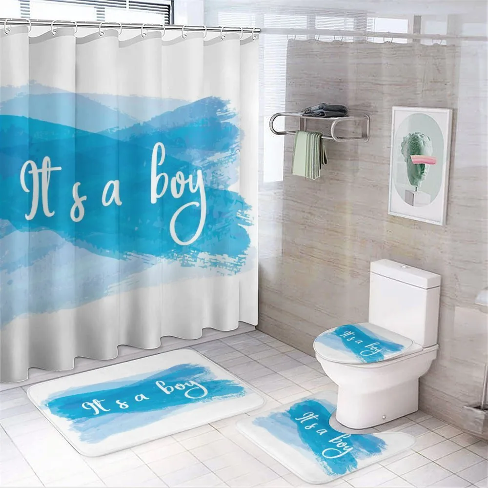 It's Boy Abstract — 4-Piece Bathroom Set preview
