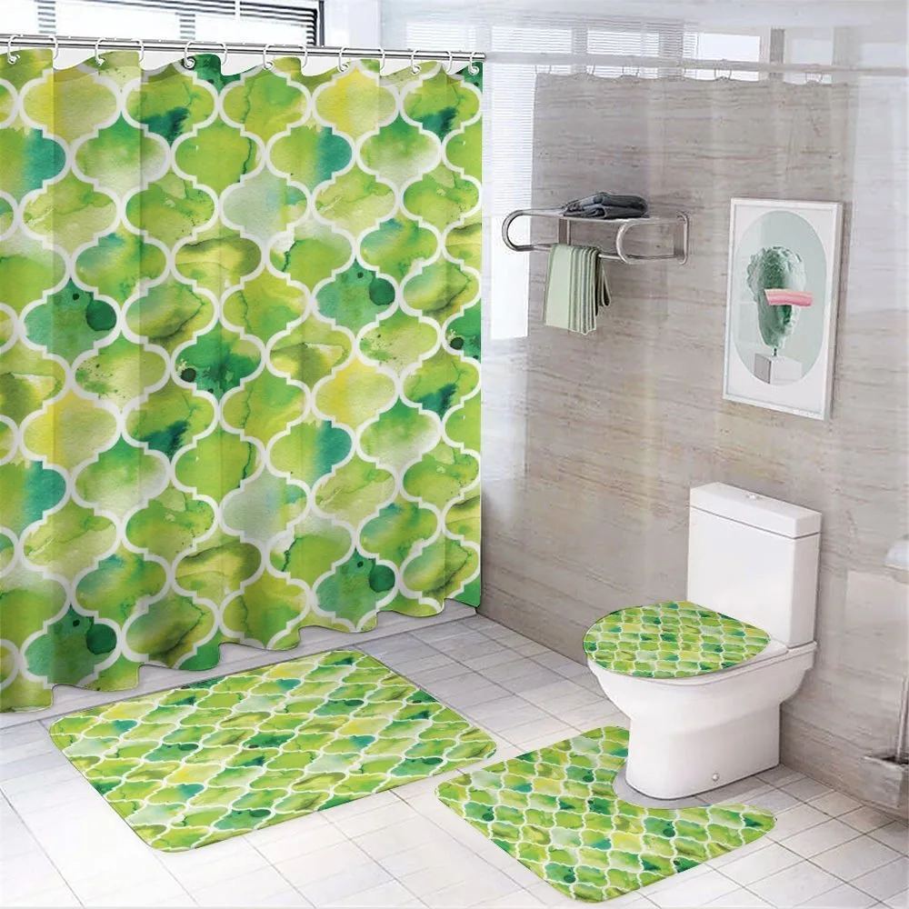 Moroccan Trellis — 4-Piece Bathroom Set preview