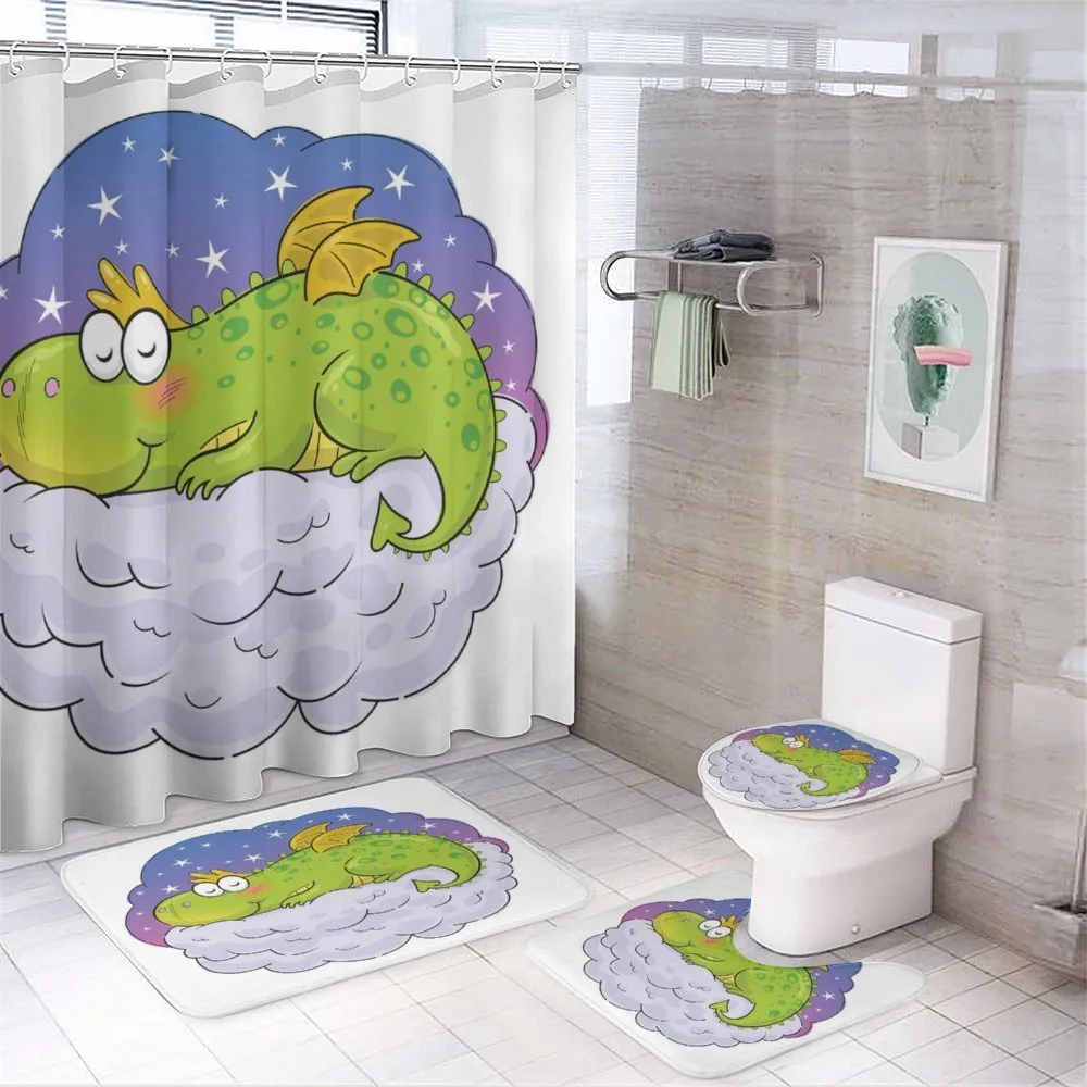Nighttime Sleep on a Cloud — 4-Piece Bathroom Set preview