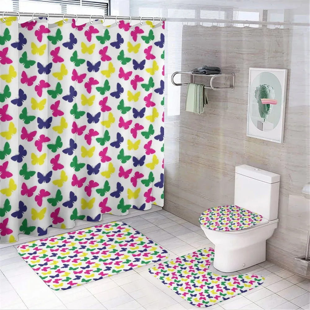 Romantic Butterfly Kids — 4-Piece Bathroom Set preview