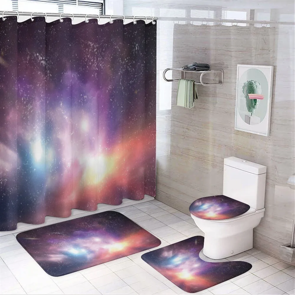 Cosmos Universe Space — 4-Piece Bathroom Set preview