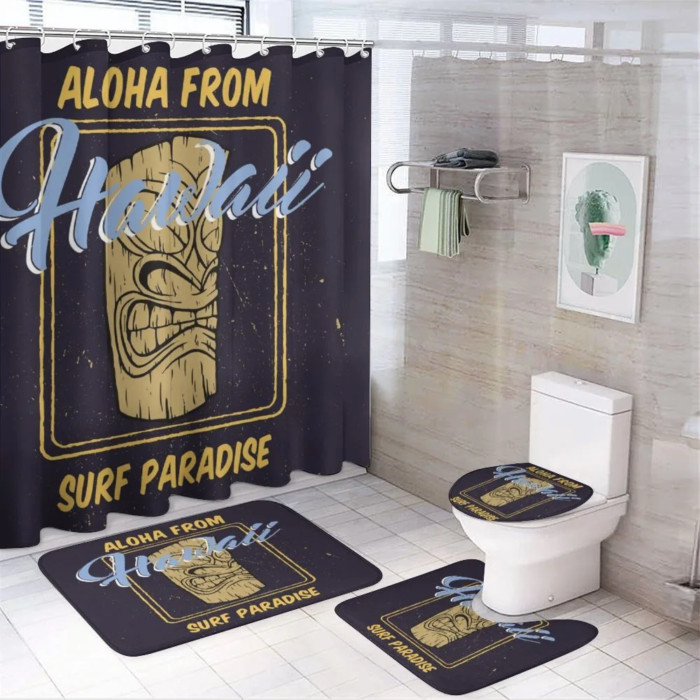 Aloha Hawaiian — 4-Piece Bathroom Set preview
