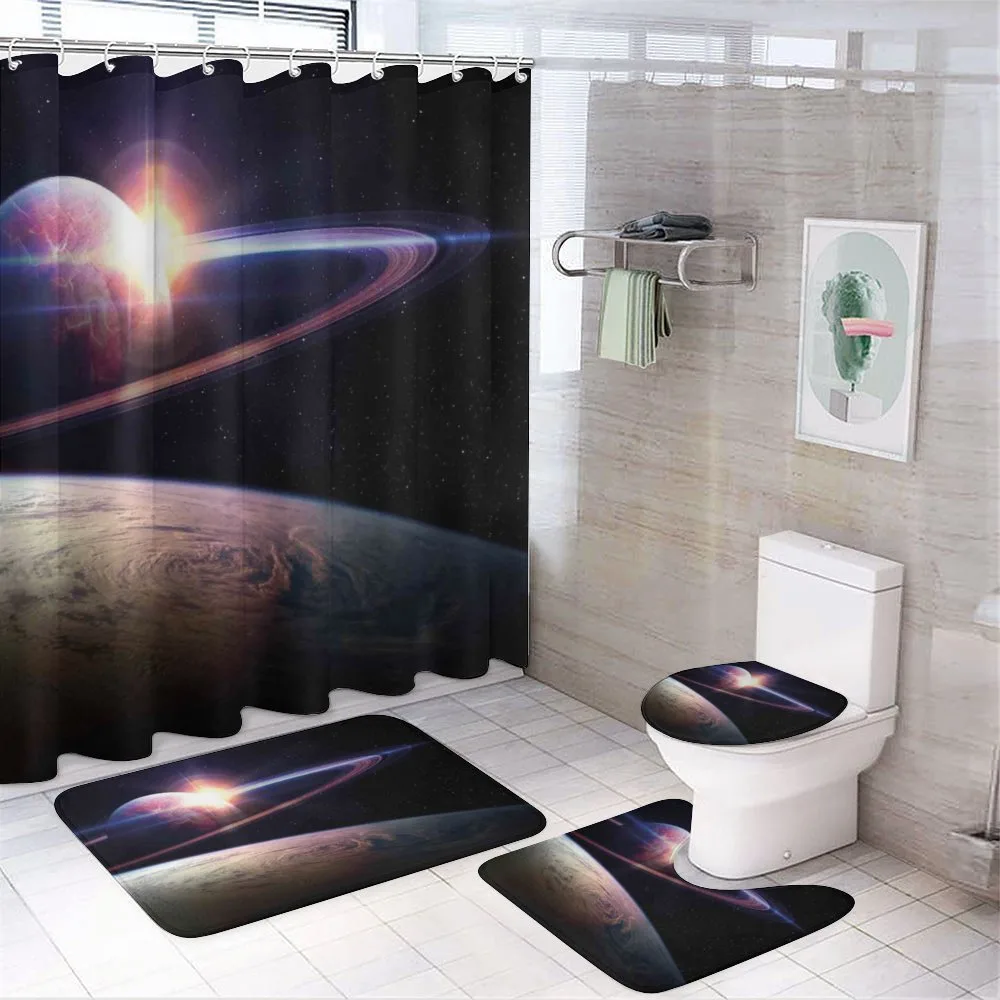 Massive Planets Cosmo — 4-Piece Bathroom Set preview