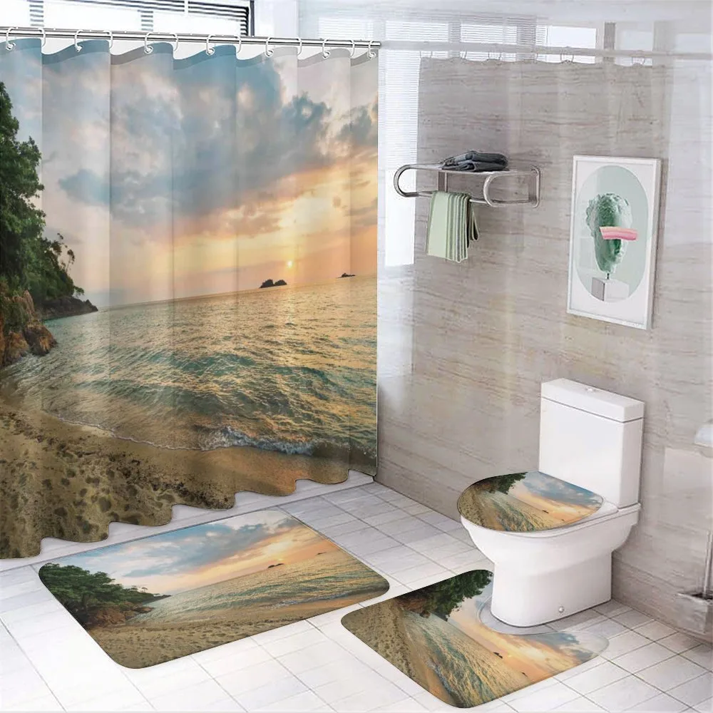 Tropic Botanic Forest — 4-Piece Bathroom Set preview