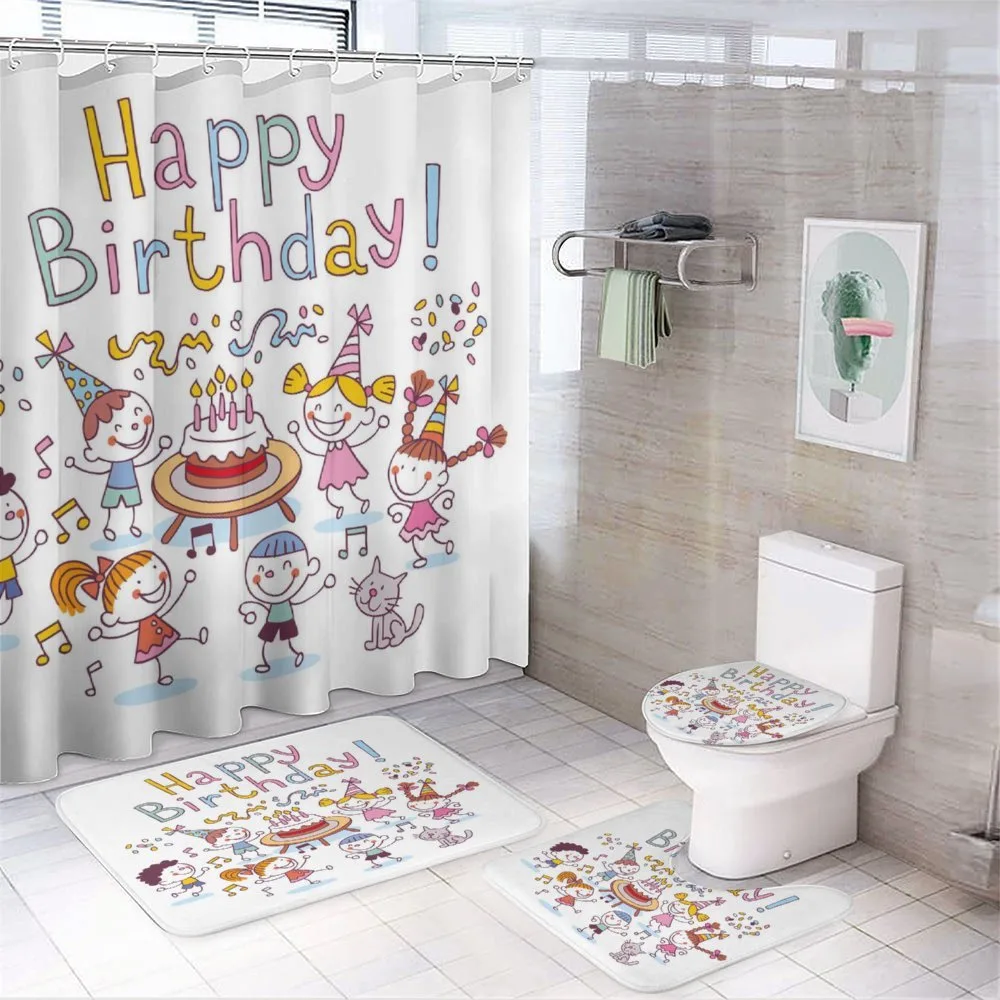 Kids Birthday Party — 4-Piece Bathroom Set preview
