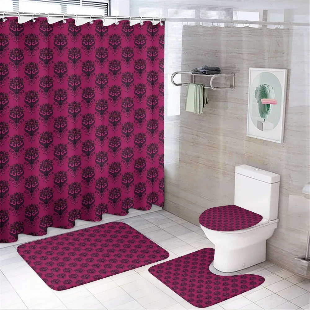 Abstract Royal Floral Art — 4-Piece Bathroom Set preview