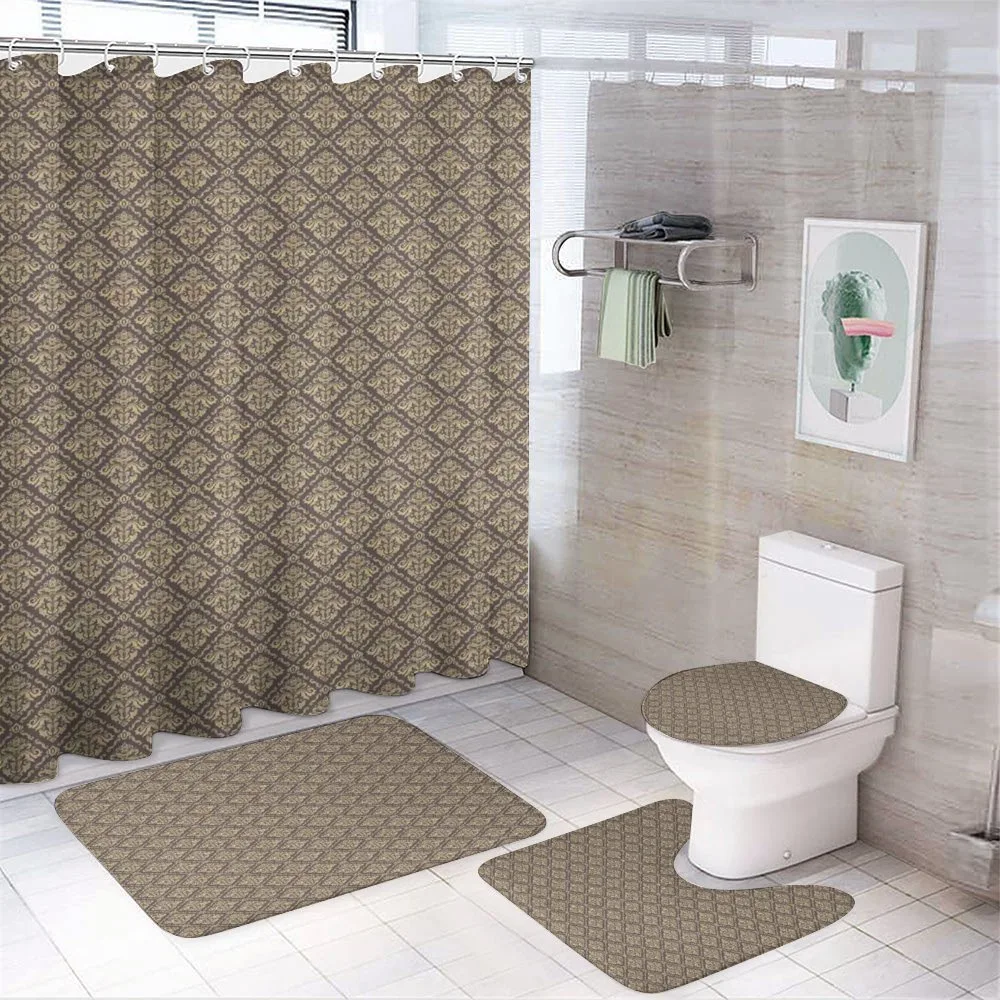 Antique Curly Damask — 4-Piece Bathroom Set preview