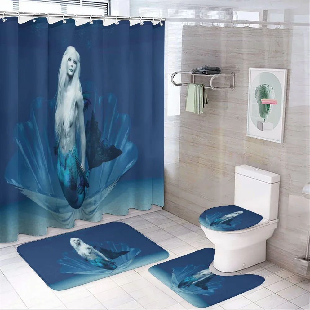 Fairy Tail Mermaid — 4-Piece Bathroom Set preview
