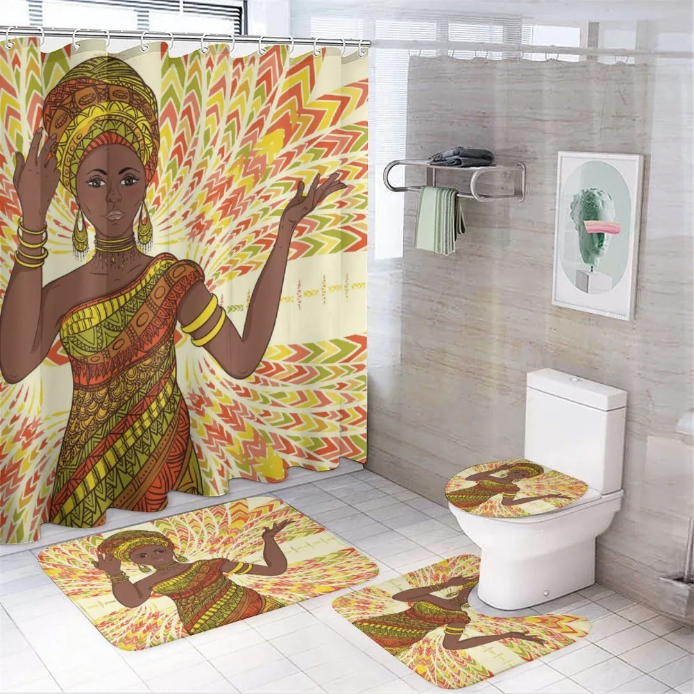 Dancing Woman — 4-Piece Bathroom Set preview
