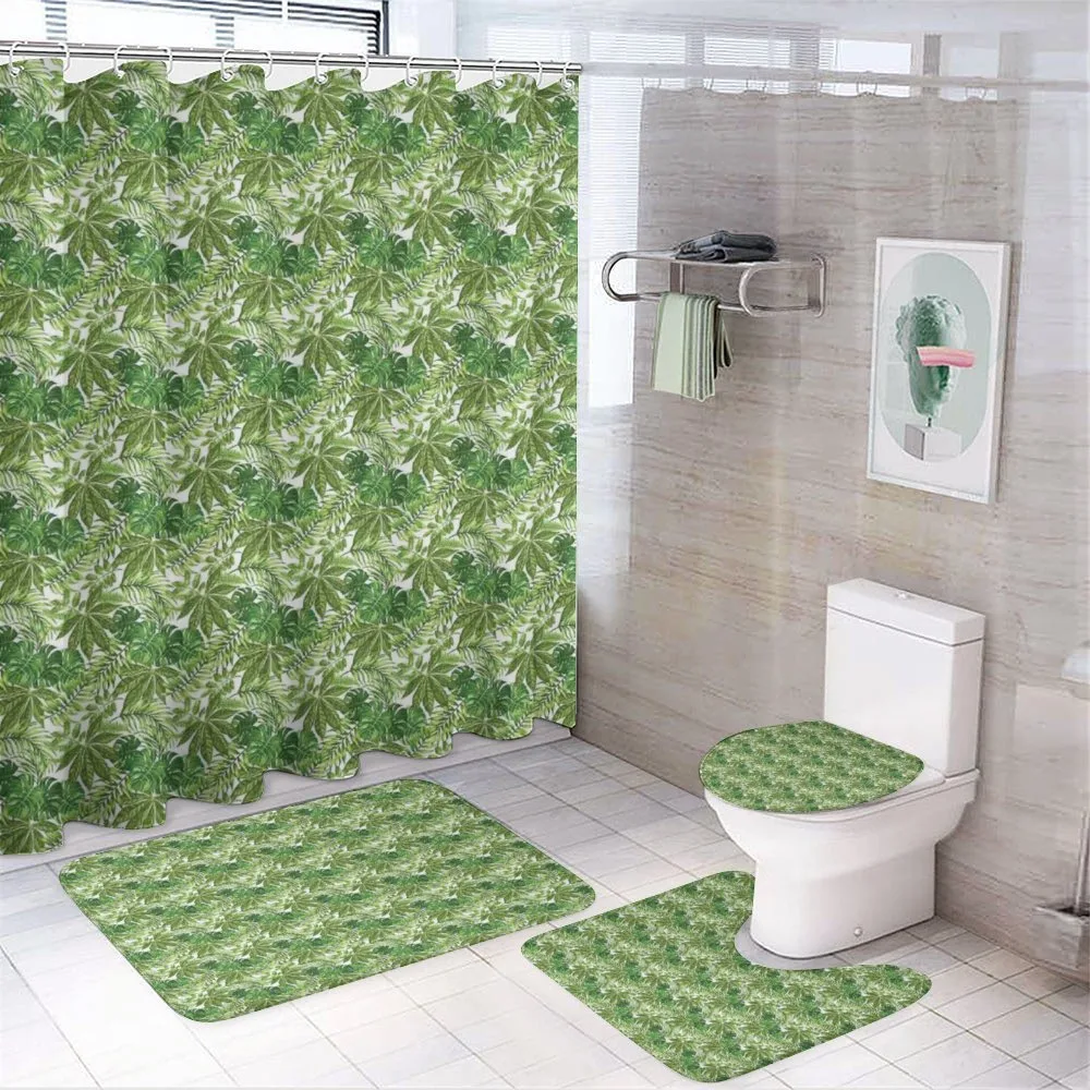 Exotic Vegetation — 4-Piece Bathroom Set preview