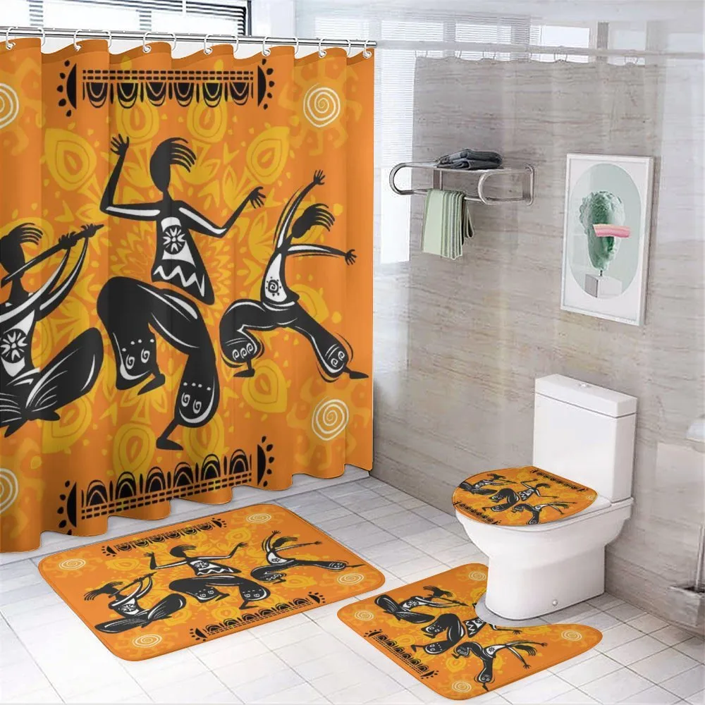 Native Dancer Tribal — 4-Piece Bathroom Set preview
