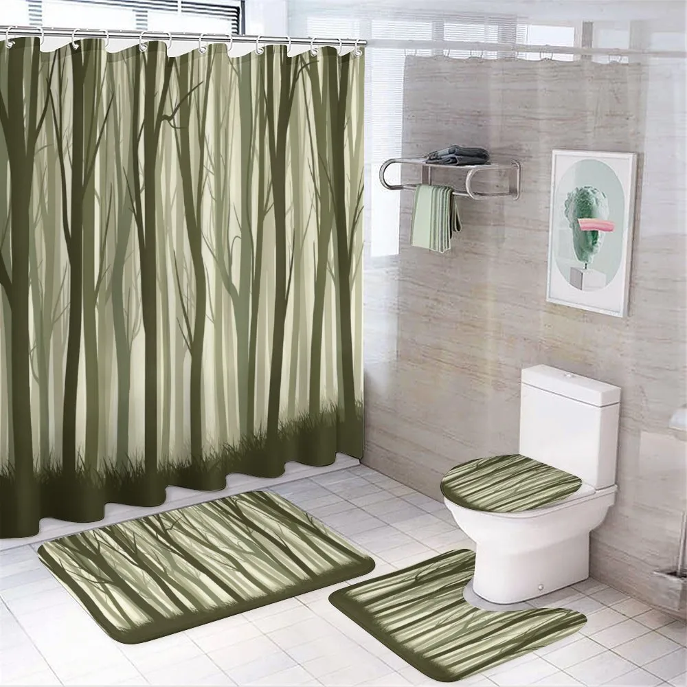 Mother Nature Forest — 4-Piece Bathroom Set preview