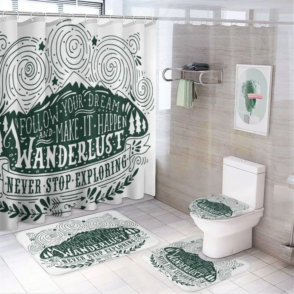 Journey and Exploration — 4-Piece Bathroom Set preview
