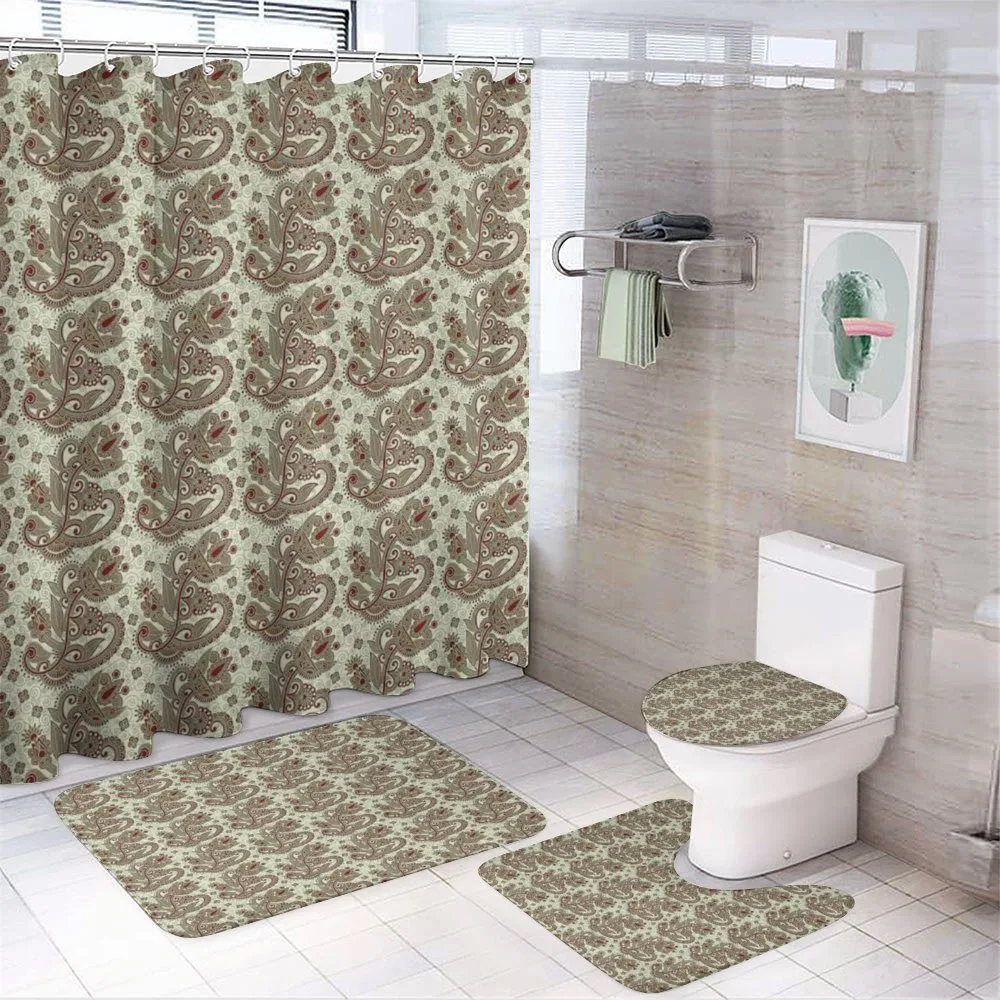Persian Folklore Design — 4-Piece Bathroom Set preview