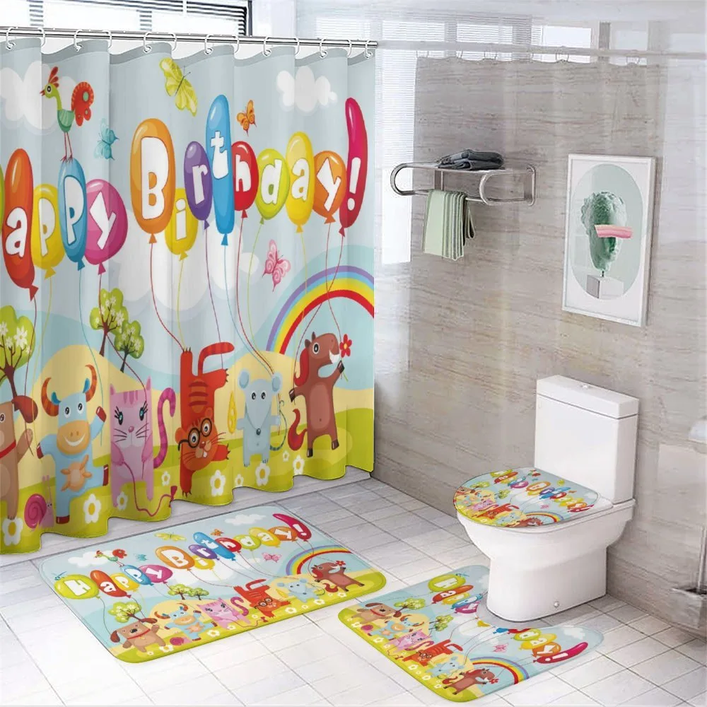 Farm Barn Animals — 4-Piece Bathroom Set preview
