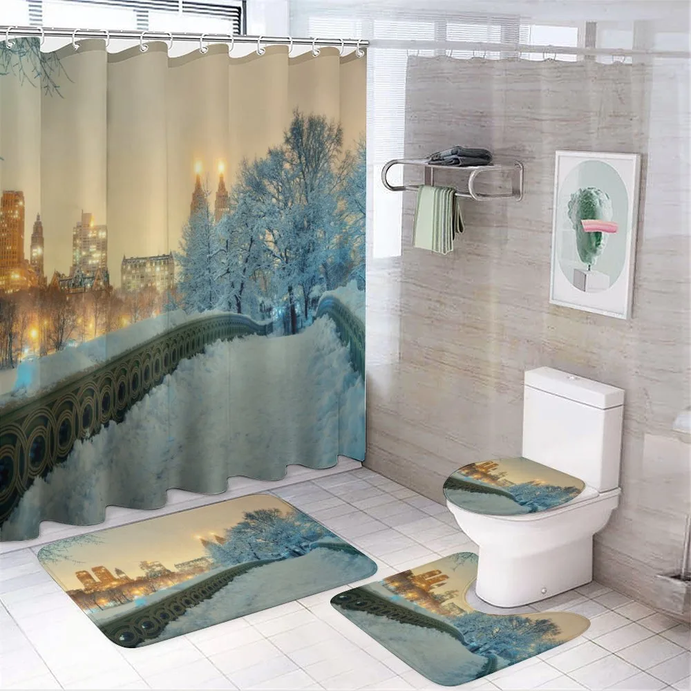 Central Park New York — 4-Piece Bathroom Set preview