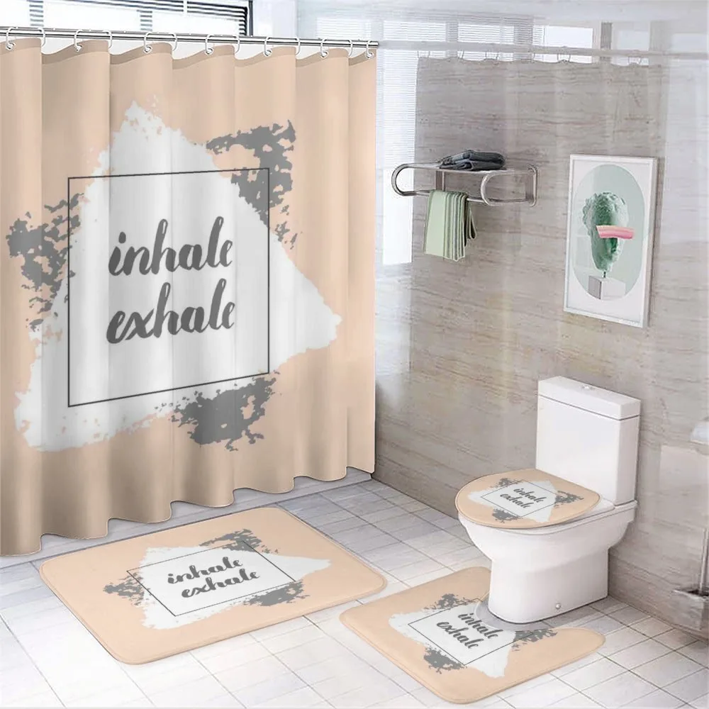 Pastel and Grunge — 4-Piece Bathroom Set preview